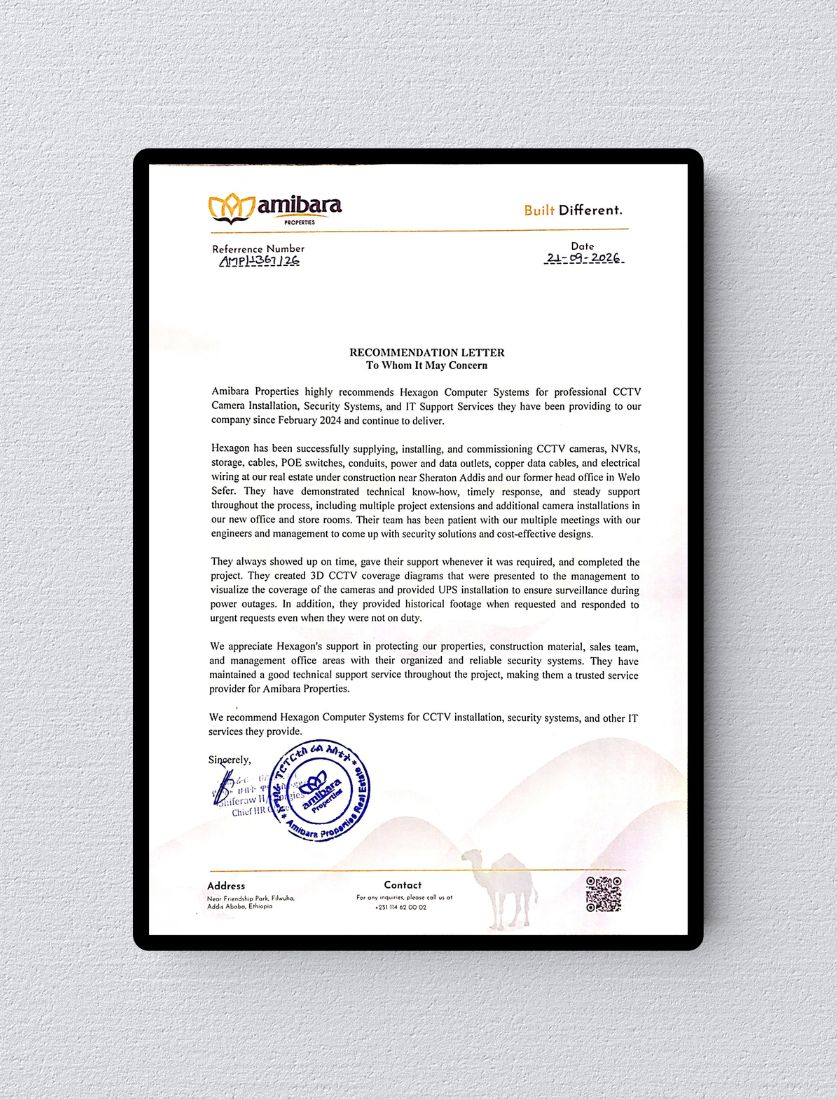 Recommendation Letter