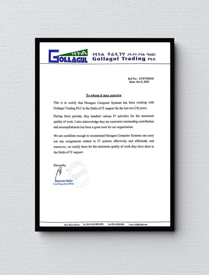 Recommendation Letter